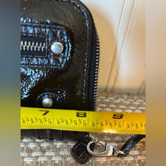 Brighton Patent Leather Wallet - Brown - Picture 6 of 7